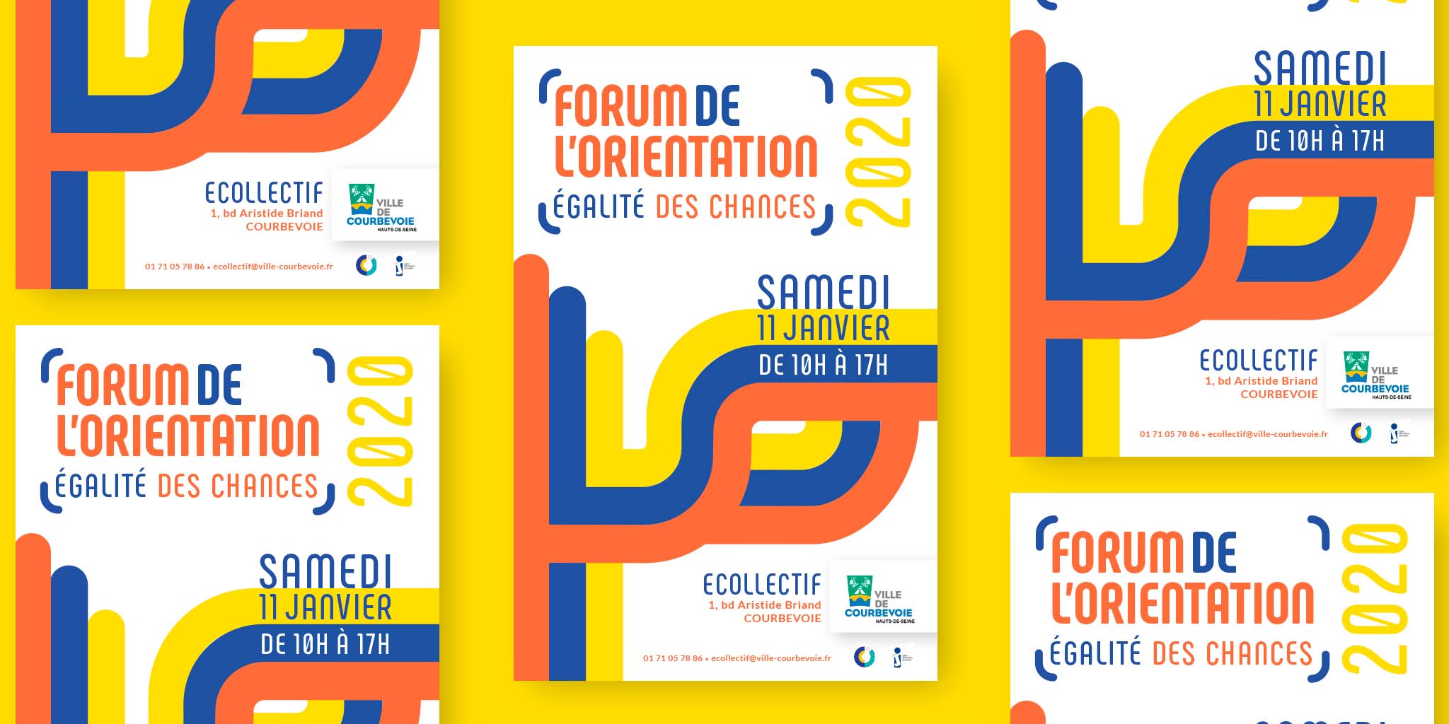 affiche forum de l'orientation Courbevoie